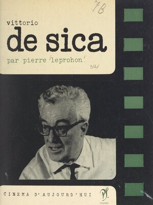 cover image of Vittorio de Sica